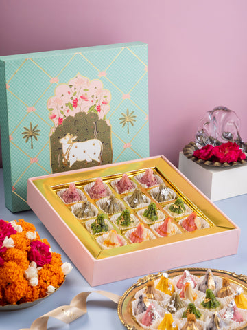 modak box of 16 naitee
