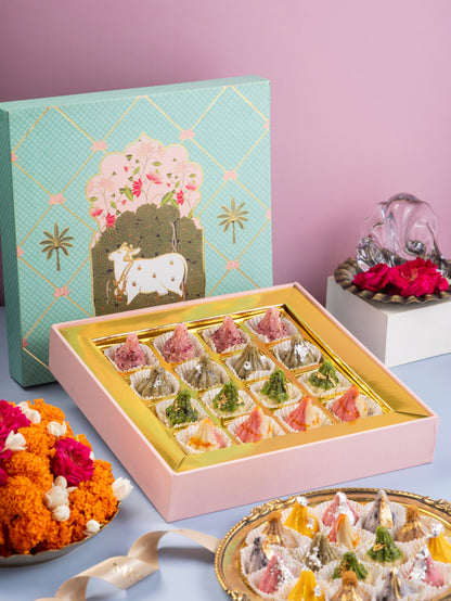 modak box of 16 naitee