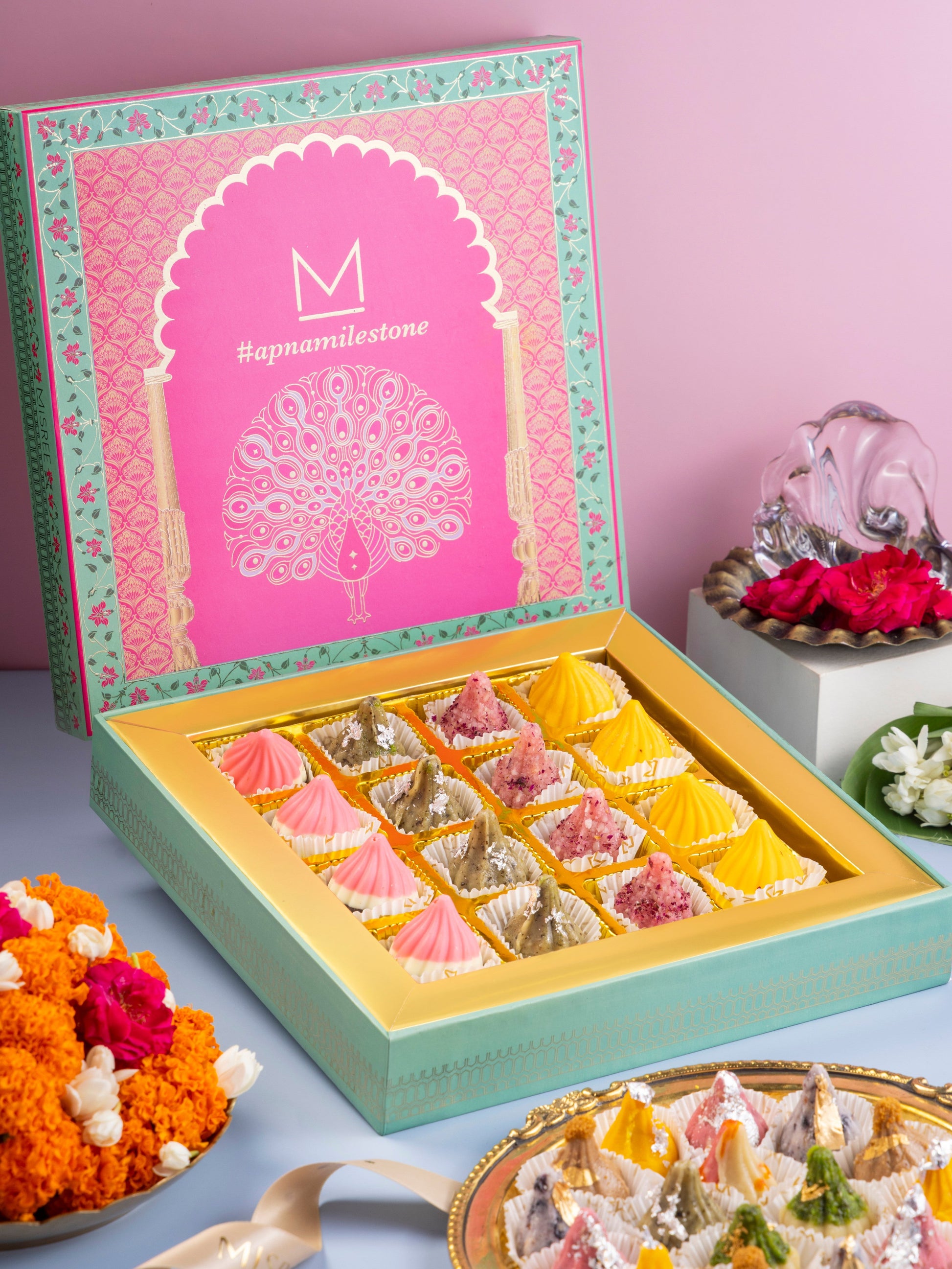 modak box of 16 festive