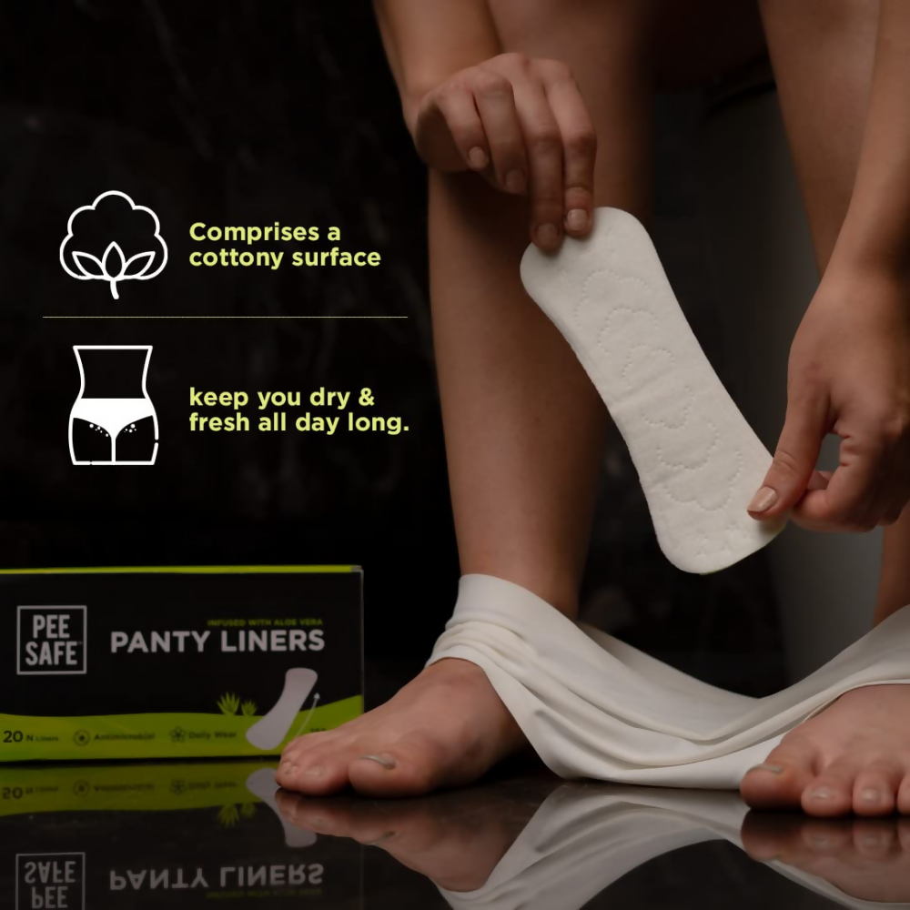 Pee Safe Aloe Vera Panty Liners - L - Dista