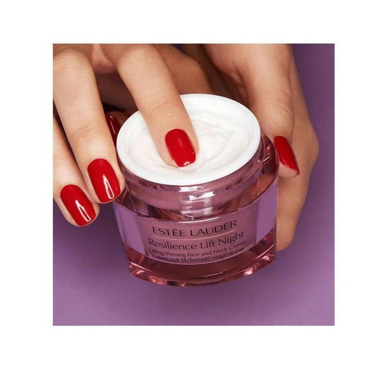 Estee Lauder Resilience Lift Night Lifting/Firming Face & Neck Creme - Distacart