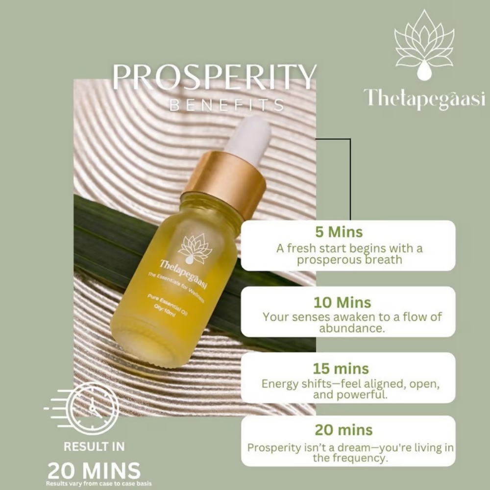 Thetapegaasi Prosperity Pure Essential Oil Roll-On - Dista