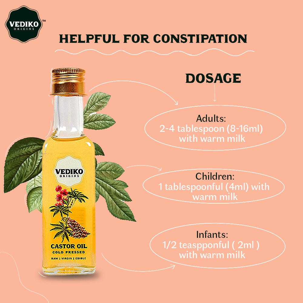 Vediko Origins Castor Oil - Distacart