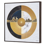 Thumbnail for Tehzeeb Creations Golden Embossed Wall Painting