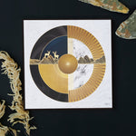 Thumbnail for Tehzeeb Creations Golden Embossed Wall Painting