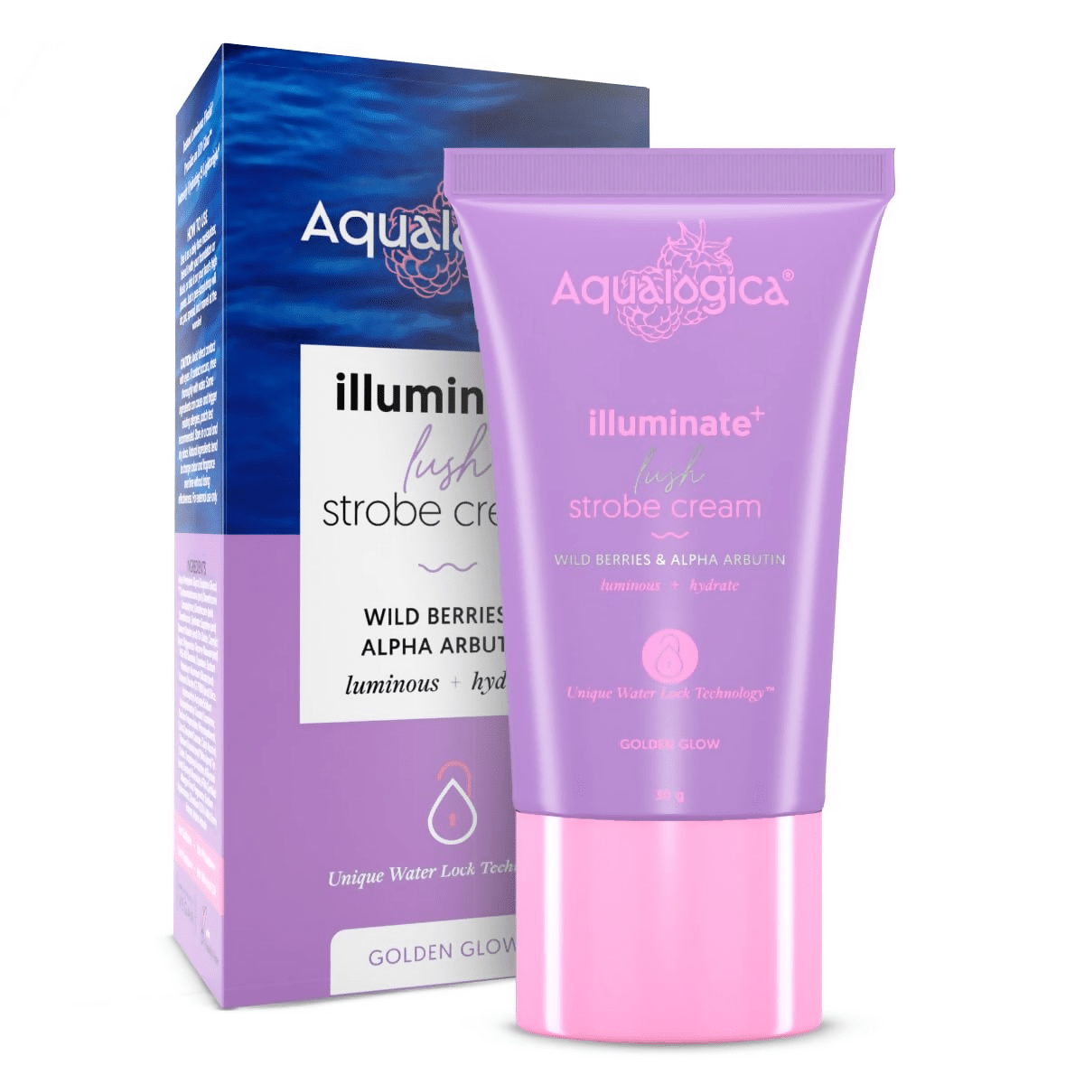 Aqualogica Illuminate+ Lush Strobe Cream - Distacart