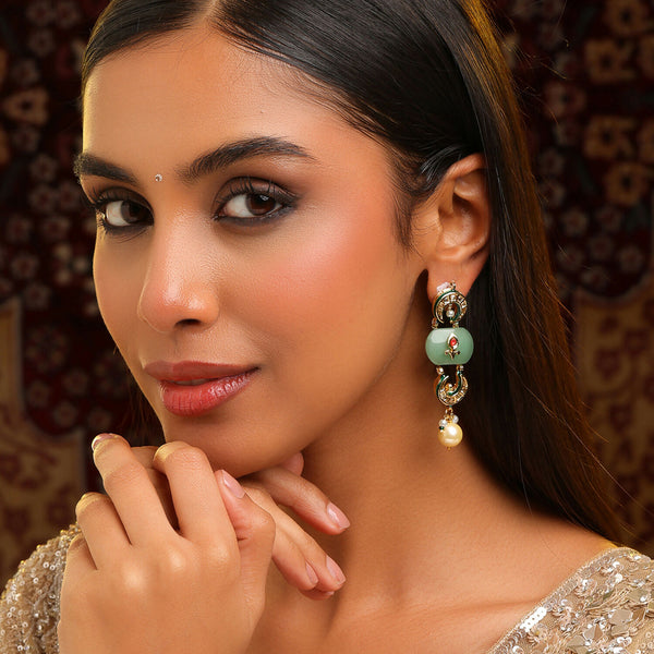 Ruby Raang E- Chandni Earrings - Distacart