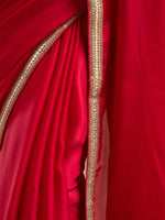 Thumbnail for kasee Embroidered Silk Blend Saree - Distacart