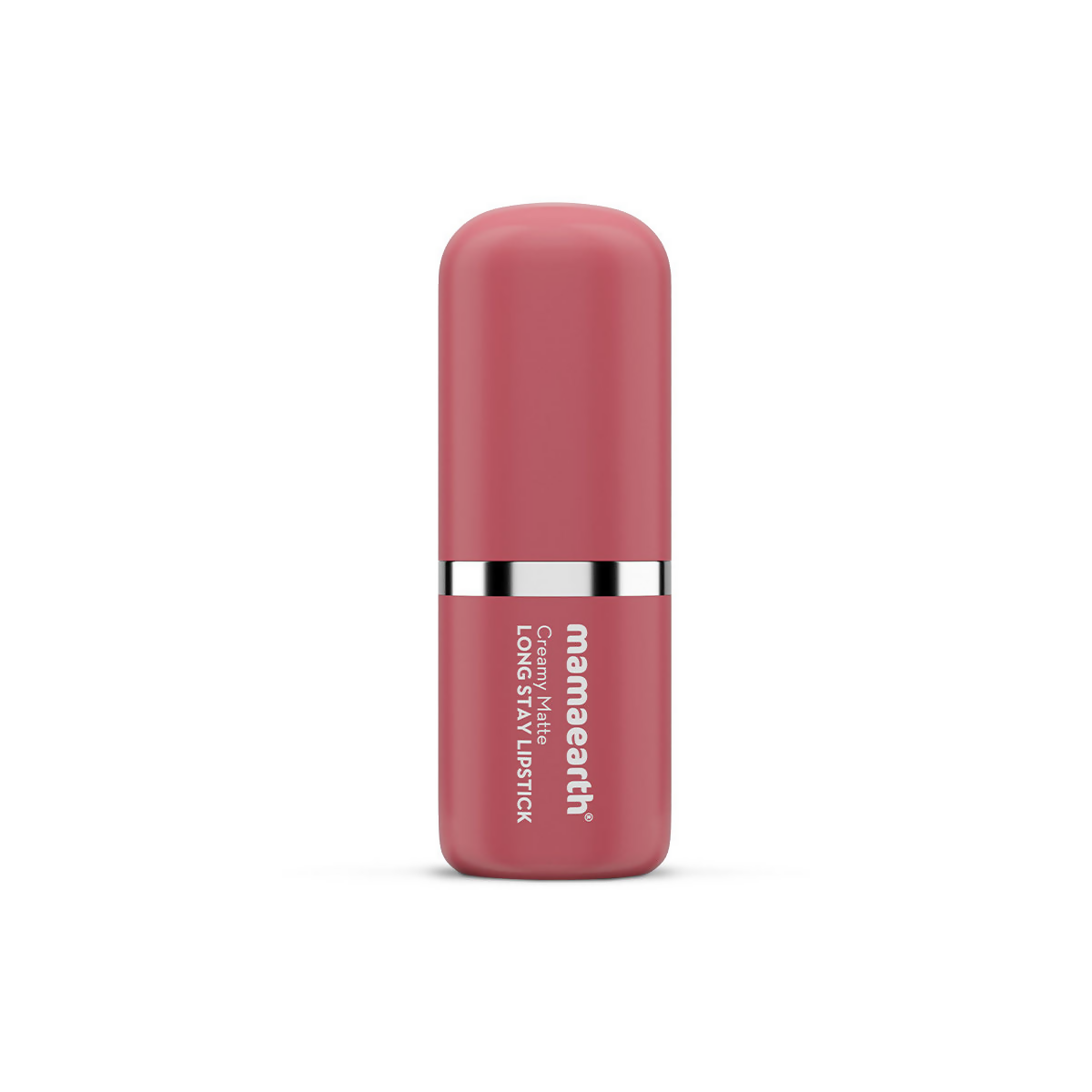 Mamaearth Creamy Matte Long Stay Lipstick - Rose Nude - Distacart