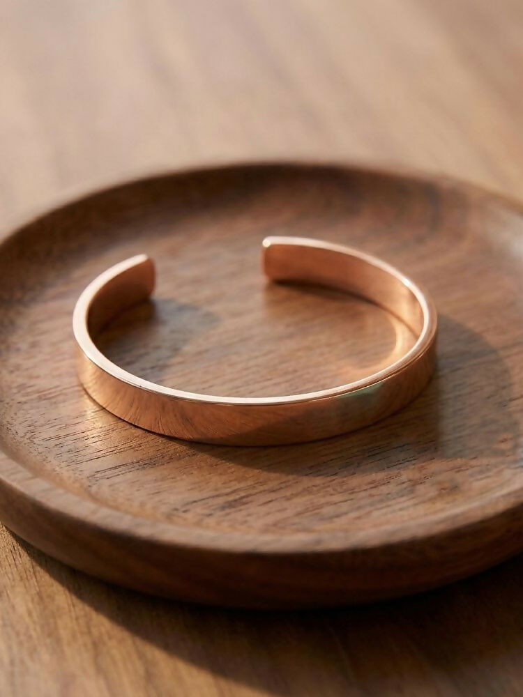 NVR Men's Rose Gold Kada Bracelet - Distacart