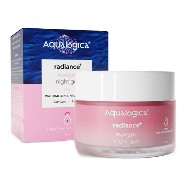 Aqualogica Radiance+ Mousse Night Gel - Distacart