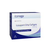 Thumbnail for Aarkios Icomega ( Icosapent Ethyl Softgels 1000mg ) - Distacart