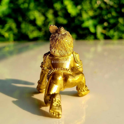 Pure Brass Bal Gopal Statue - Dista