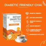 Thumbnail for TeaFit No Sugar Instant Ginger Tea Premix - Distacart