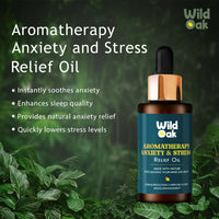Thumbnail for Wild Oak Aromatherapy Anxiety & Stress Relief Oil - Distacart