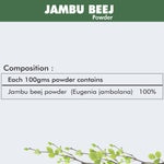Thumbnail for Herbal Hills Ayurveda Jambu Beej Powder - Distacart