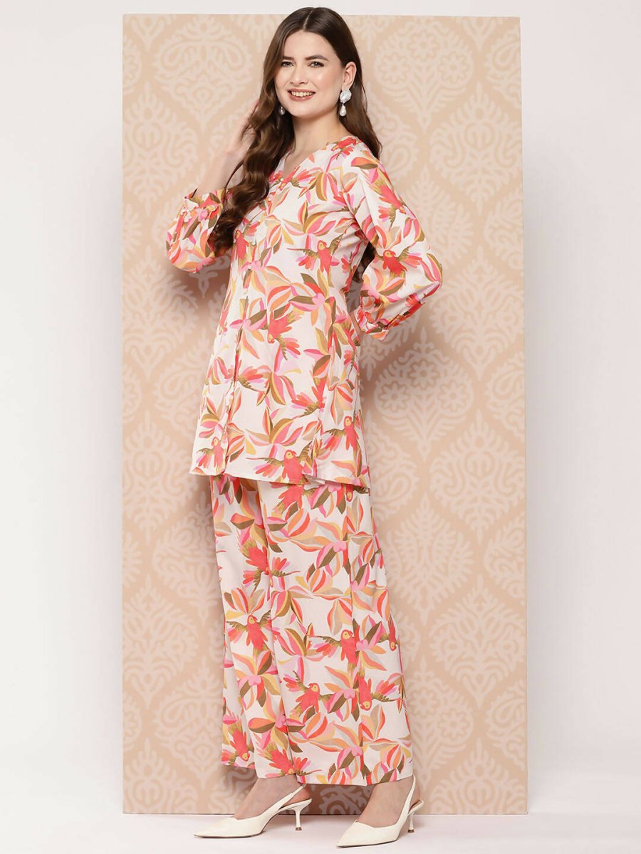 Ahalyaa Women's Traditional Wear Co-ods - Multi - Distacart