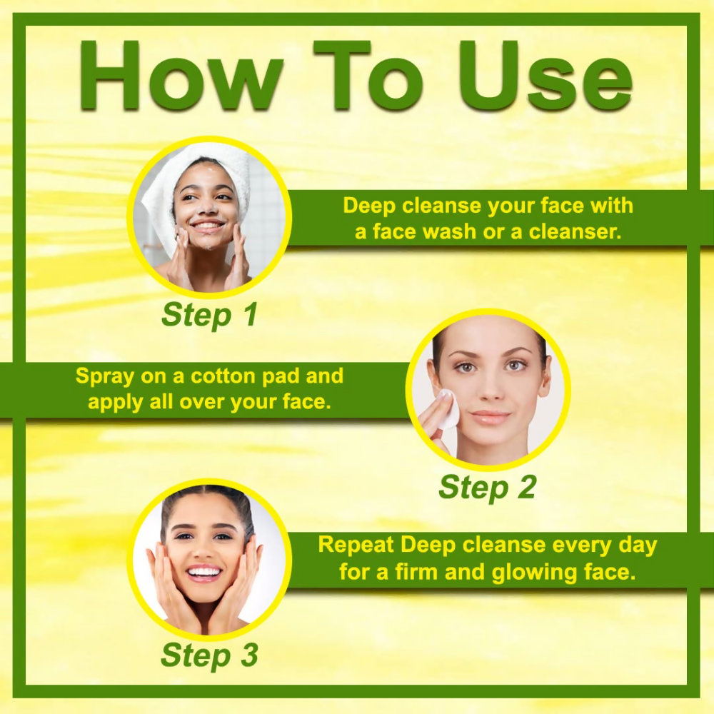 VedicAyurveda Lemon Skin Toner - Dista