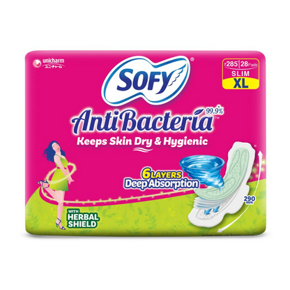 Sofy AntiBacteria Sanitary Pads For Women - Distacart