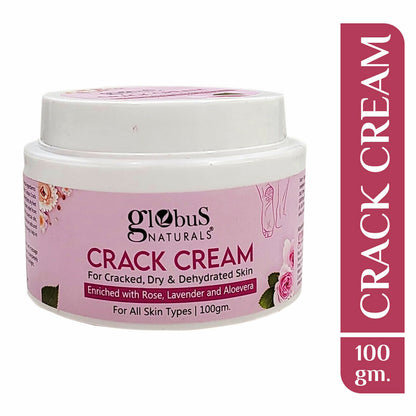 Globus Naturals Crack Cream Rose - Distacart