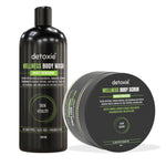 Thumbnail for Detoxie Wellness Body Wash & Body Scrub Combo - Distacart