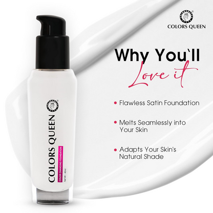 Colors Queen Color Changing Foundation - Distacart