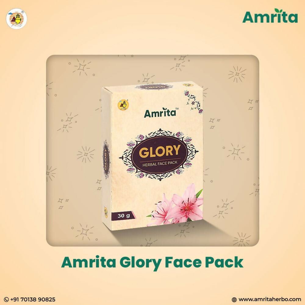 Amrita Glory Herbal Face Pack - Distacart