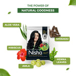 Thumbnail for Nisha Henna Based Hair Colour For Women & Men Natural Black - Distacart