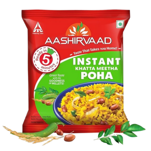 Aashirvaad Instant Khatta Meetha Poha - Distacart