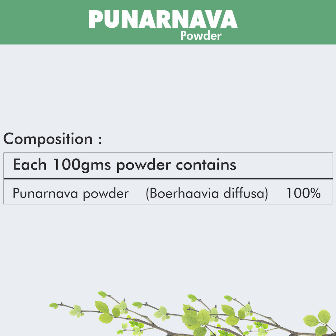 Herbal Hills Ayurveda Punarnava Powder - Distacart