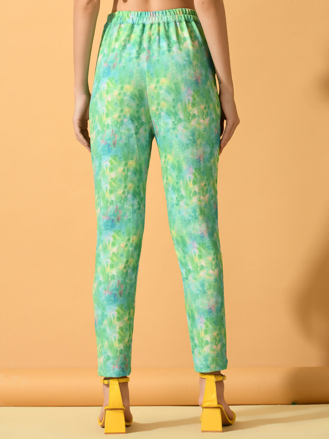 Myshka Women's Multi Slim Fit Party Trouser - Distacart