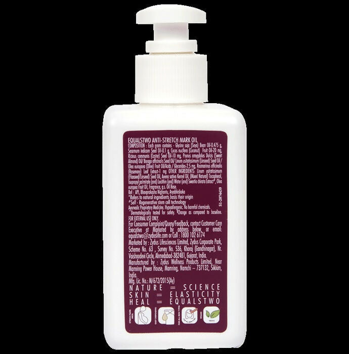 Equals Two Anti-Stretch Mark Oil - Distacart