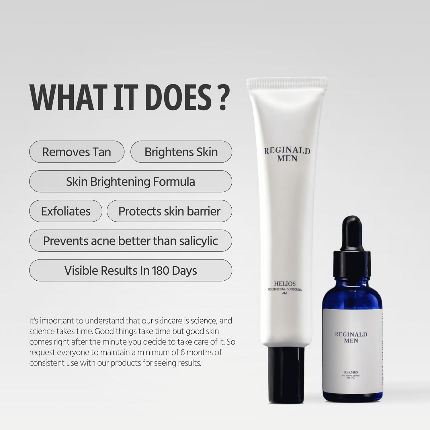 Reginald Men De-Tan Duo Men's Sunscreen SPF 50 PA++++