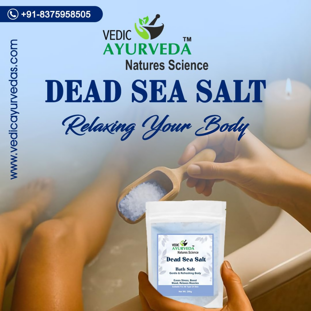 VedicAyurveda Dead Sea Bath Salt - Dista