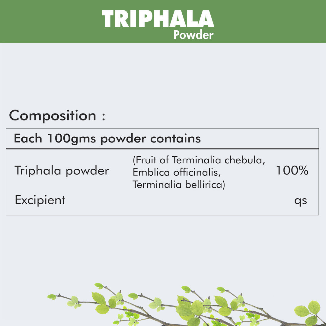 Herbal Hills Ayurveda Triphala Powder - Distacart