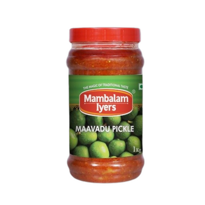 Mambalam Iyers Maavadu Pickle - Distacart