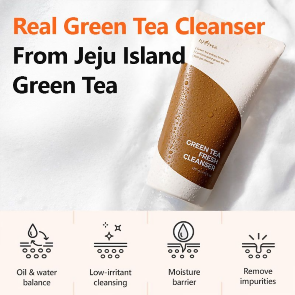 Isntree Green Tea Fresh Cleanser - Distacart
