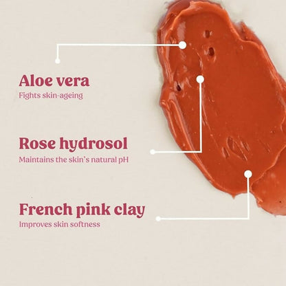 Vilvah Store Wild Rose Face Mask - Distacart