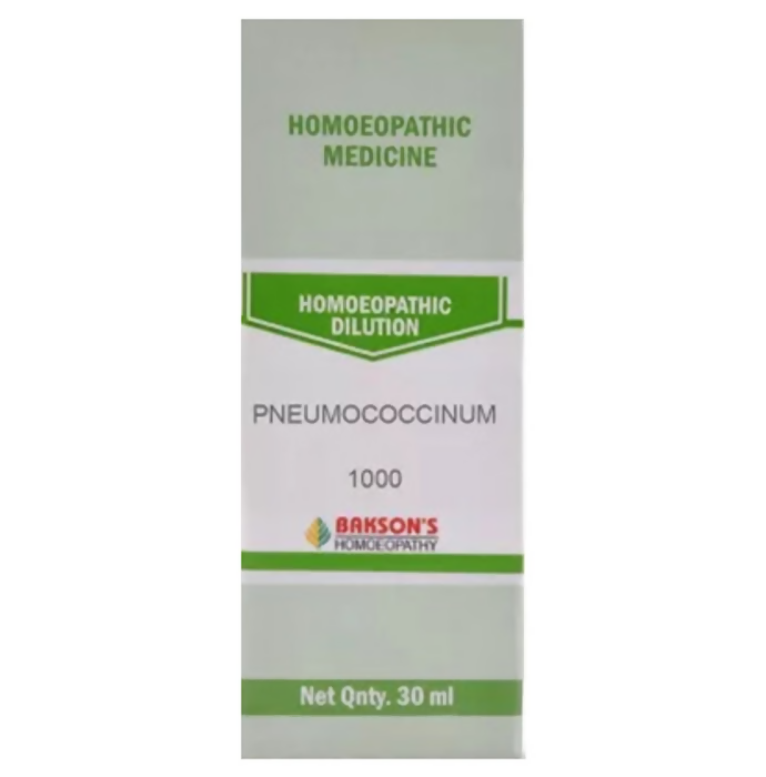 Bakson's Homoeopathy Pneumococcinum Dilution - Dista