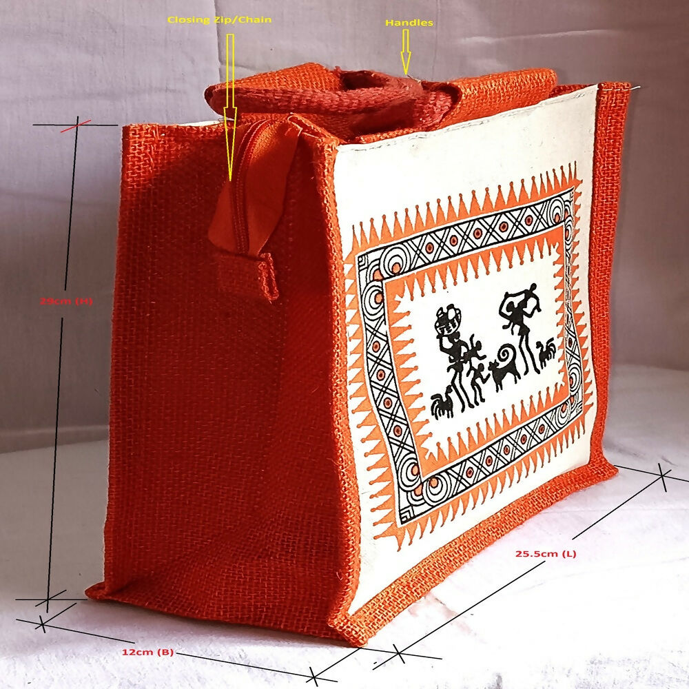 Jute Ladies Fashion Bags in Combo - Big & Small - Distacart