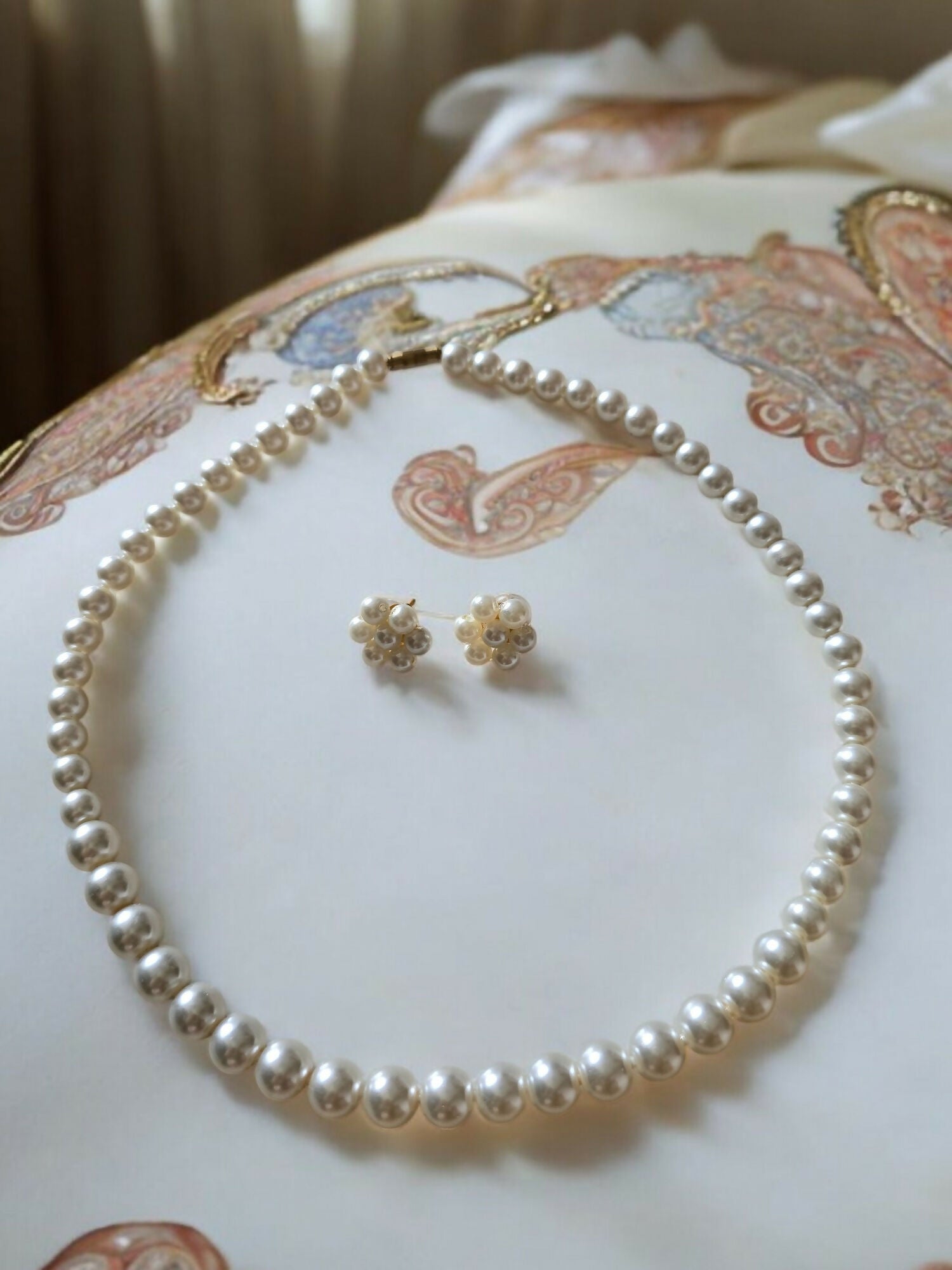 Inhanns Spectrum Everyday Pearl Sets - Single Strand - White - Distacart