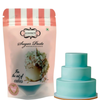 confect teal sugarpaste br b 250 gms b