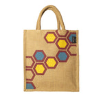 Thumbnail for MiDazzle Shopping Bag (Honey Comb Multicolour) JdJSB1102 - Distacart