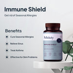 Thumbnail for Miduty by Palak Notes Immune Shield Seasonal Allergies Capsules - Distacart