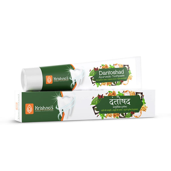 Krishna'S Herbal & Ayurveda Dantoshad Ayurvedic Toothpaste