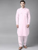 Fabmade Men Pink Pathani Kurta - Distacart