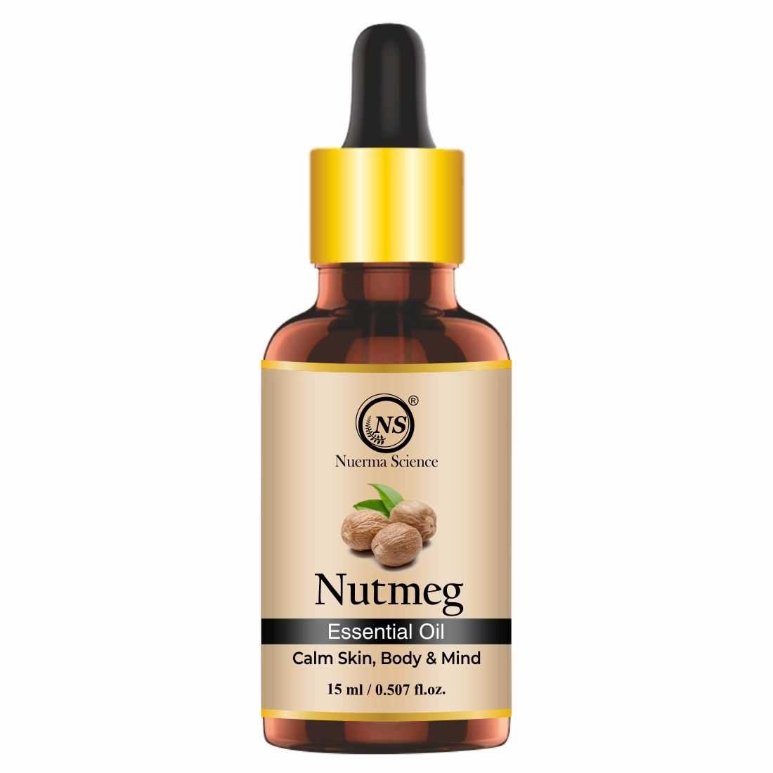 Nuerma Science Pure Nutmeg Essential Oil For Body Care & Hair Care - Distacart