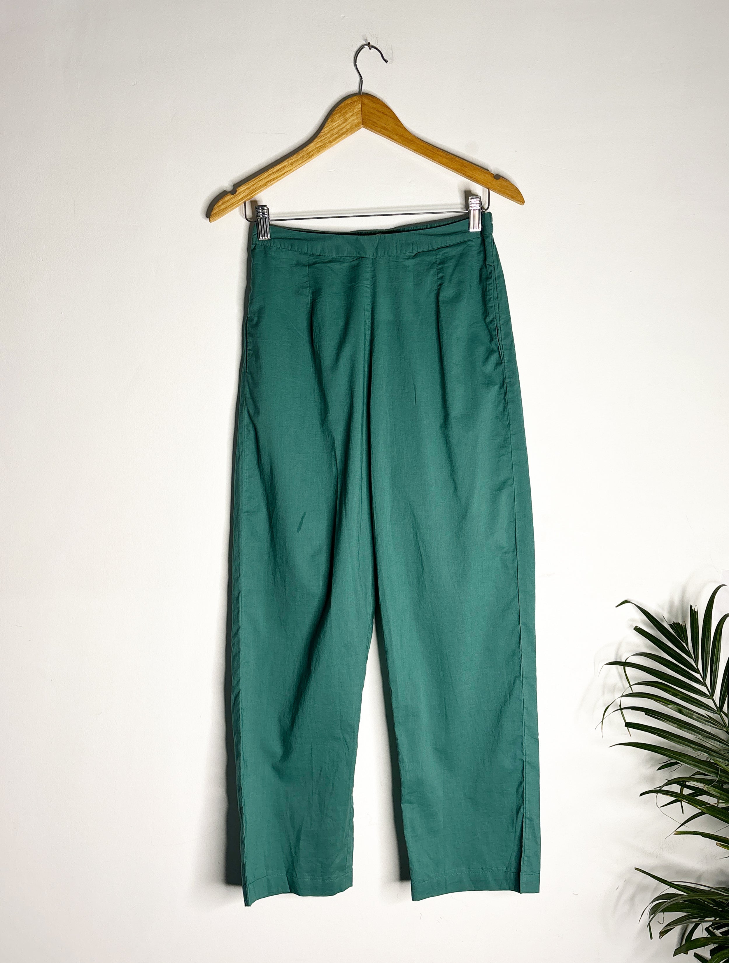 trueBrowns Blue Straight Men's Pant - Distacart