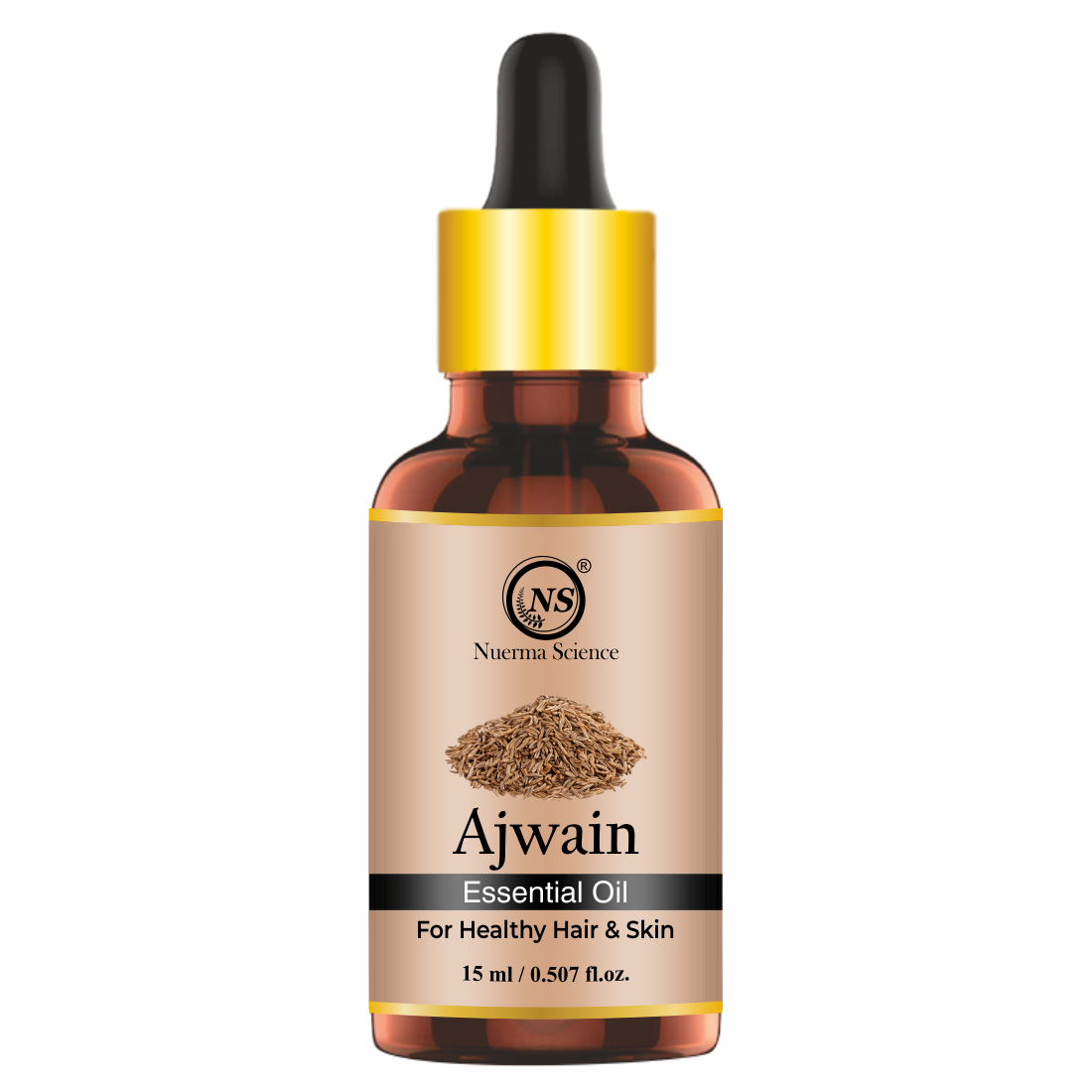 Nuerma Science Pure Ajwain  Essential Oil For Skin Care & Hair Care - Distacart