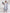 trueBrowns Off-White Cotton Multi Stripe Flared Kurta Set